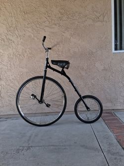 High wheel bicycle