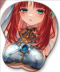 Anime 3D Wrist Rest Mouse Pad