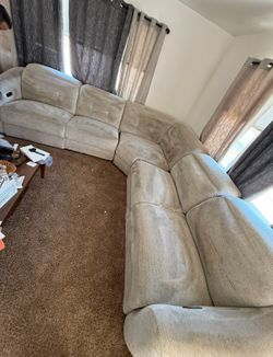 Power reclining sofa for sale