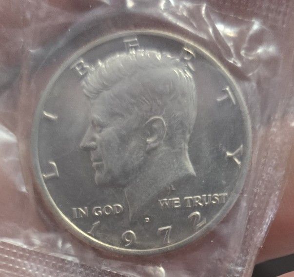 1972 D Half Dollar Perfect Condition