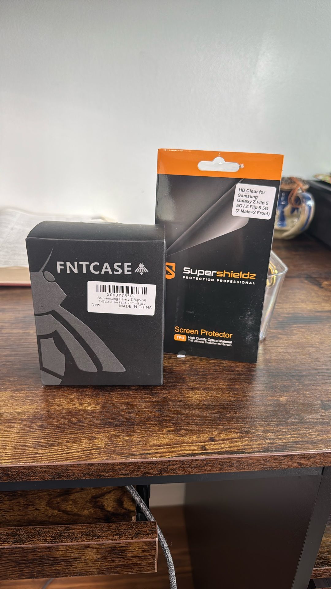 Fntcase Samsung Galaxy Z Flip5 5G Black
