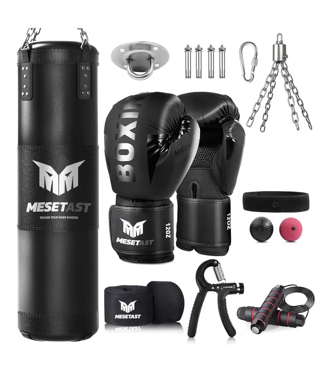 Punching Bag Set New