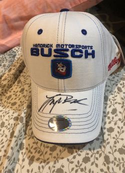 Kyle Busch autograph hat
