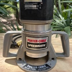 Porter Cable HD Router 75182 Variable Speed 3 1/4 HP, 15-amp  Made In USA