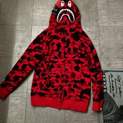 Red Bape Hoodie