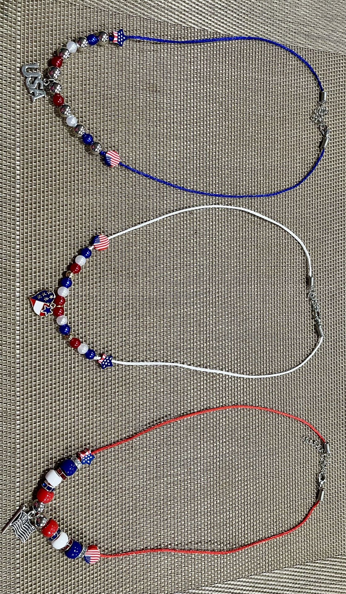 Fourth Of July Necklace 