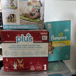 Diapers and Baby Seat (Bundle) 