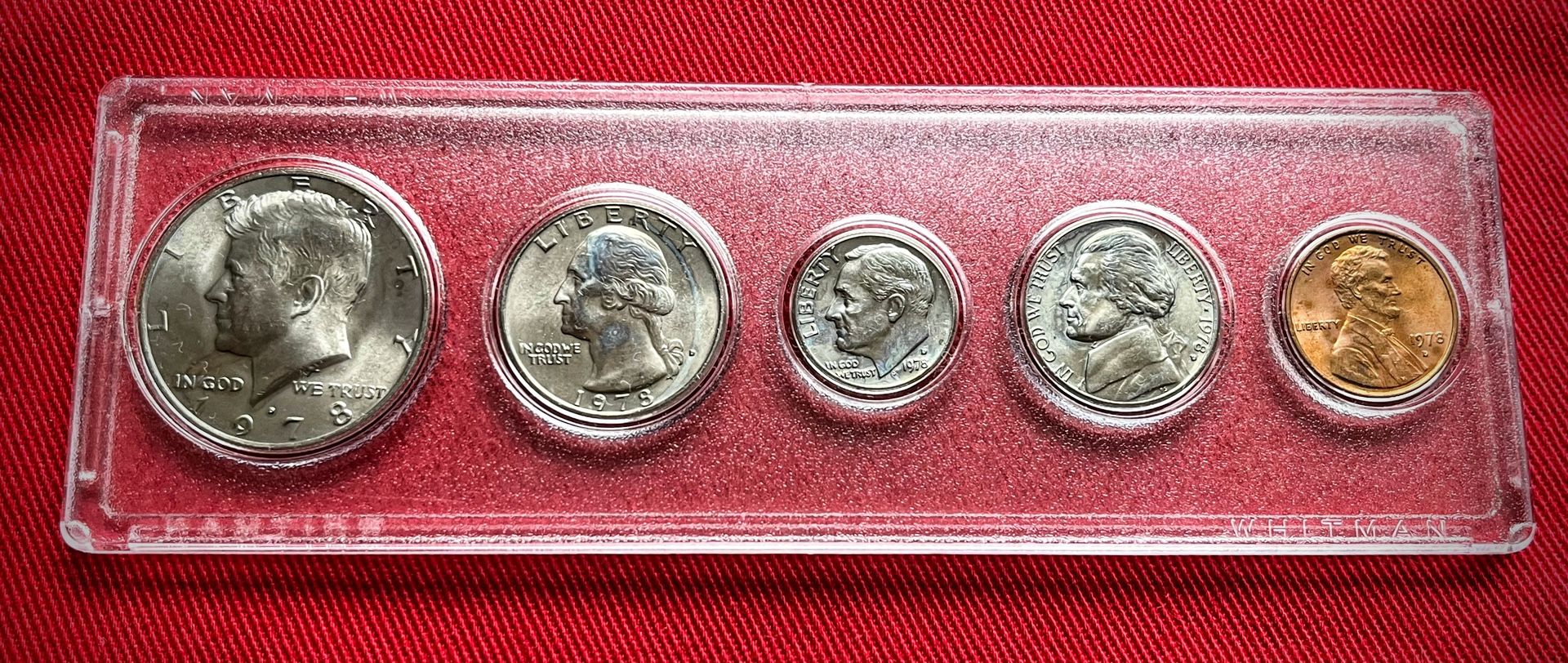 1978 D Mint Set Coins
