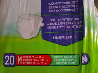 Adult Size  NU-FIT Daily Briefs and Pull-Ups