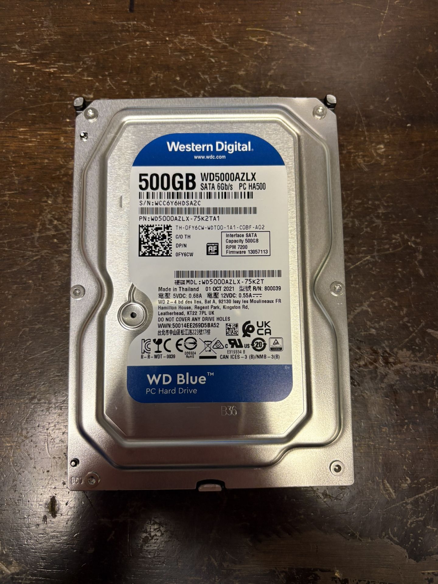 500gb Hard Drives