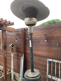 2 Outside Heat Lamps