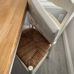 Table And 2 Chairs And 2 Cushions 