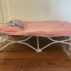 Portable Toddler Bed , Cat, Pink