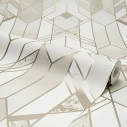 Geometric Marble Wallpaper (1 Roll)