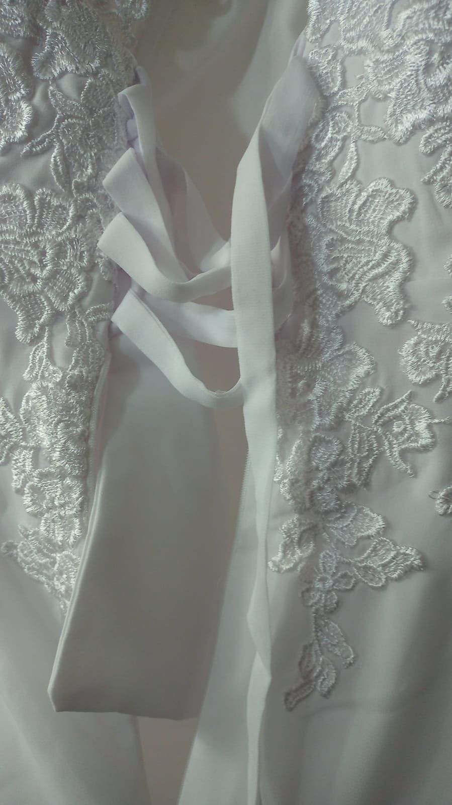 Wedding Dress Vneck Plus Size