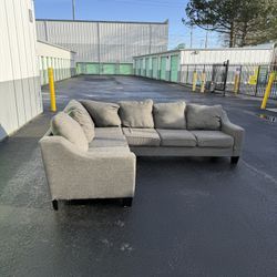 Gray Sectional Sofa *Can Deliver*