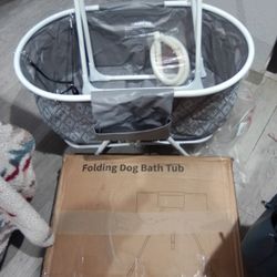Portable Dog Bath Tub