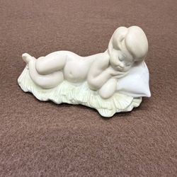 Lladro 4670 Porcelain Figurine Baby Jesus Sleeping Nativity MATTE 