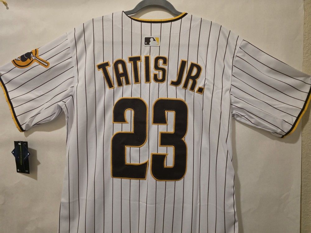 New Men's Padres Tatis Jr White Jerseys Stitched