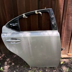 2009 Lexus IS250 Rear Passenger Door
