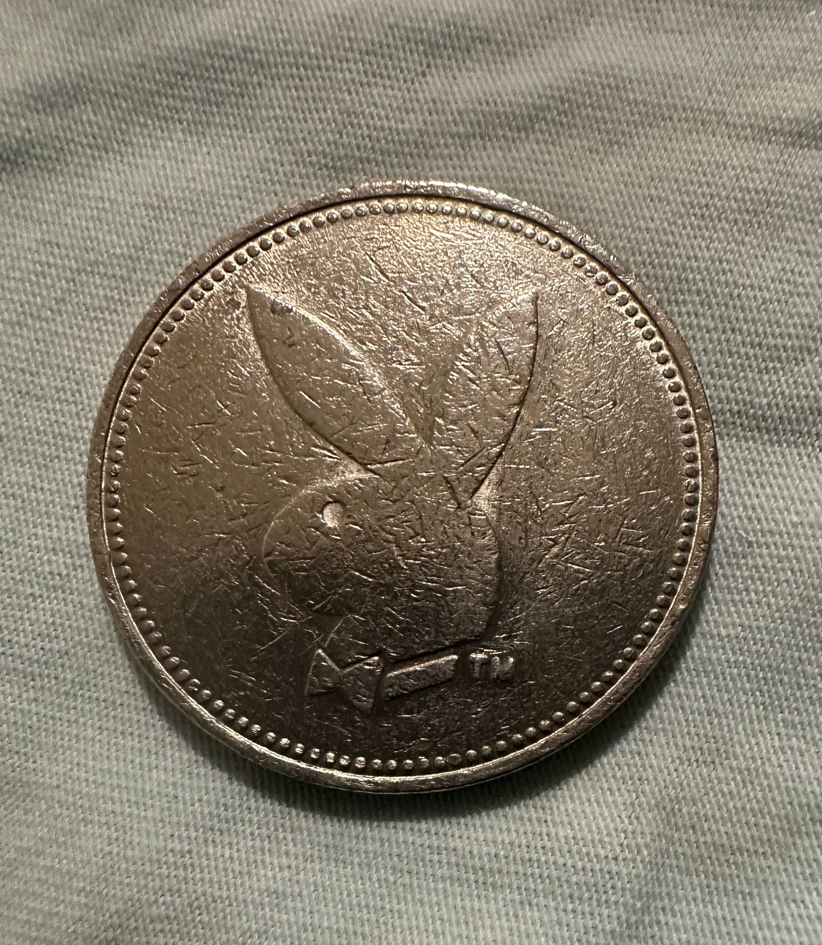 Playboy Hotel And Casino - $1 Silver Dollar - Gaming Token