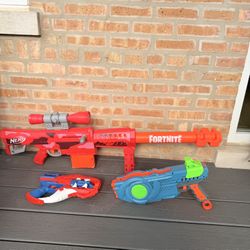 Nerf guns 