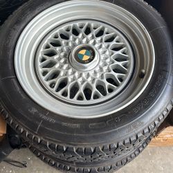 BMW OEM Honeycomb 5 Series BBS Rims /tires 
