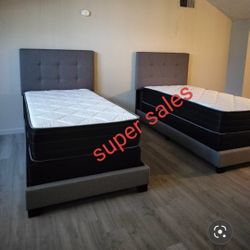 Twin Size Bed 