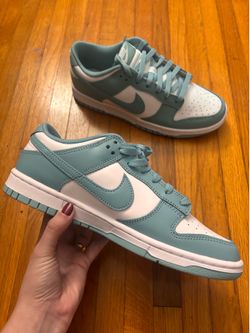 Nike Dunk Low Retro Denim Turquoise - Size 8.5