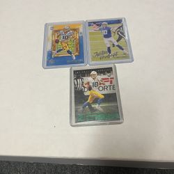 Justin Herbert Rookie Card Lot Nfl Chargers 