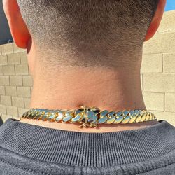 Miami Cuban Link 14k Gold Plated