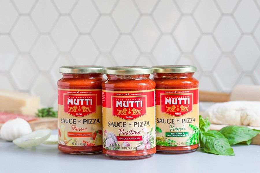 Mutti Sauce & Pizza Positano Garlic & Oregano Pack Of 6