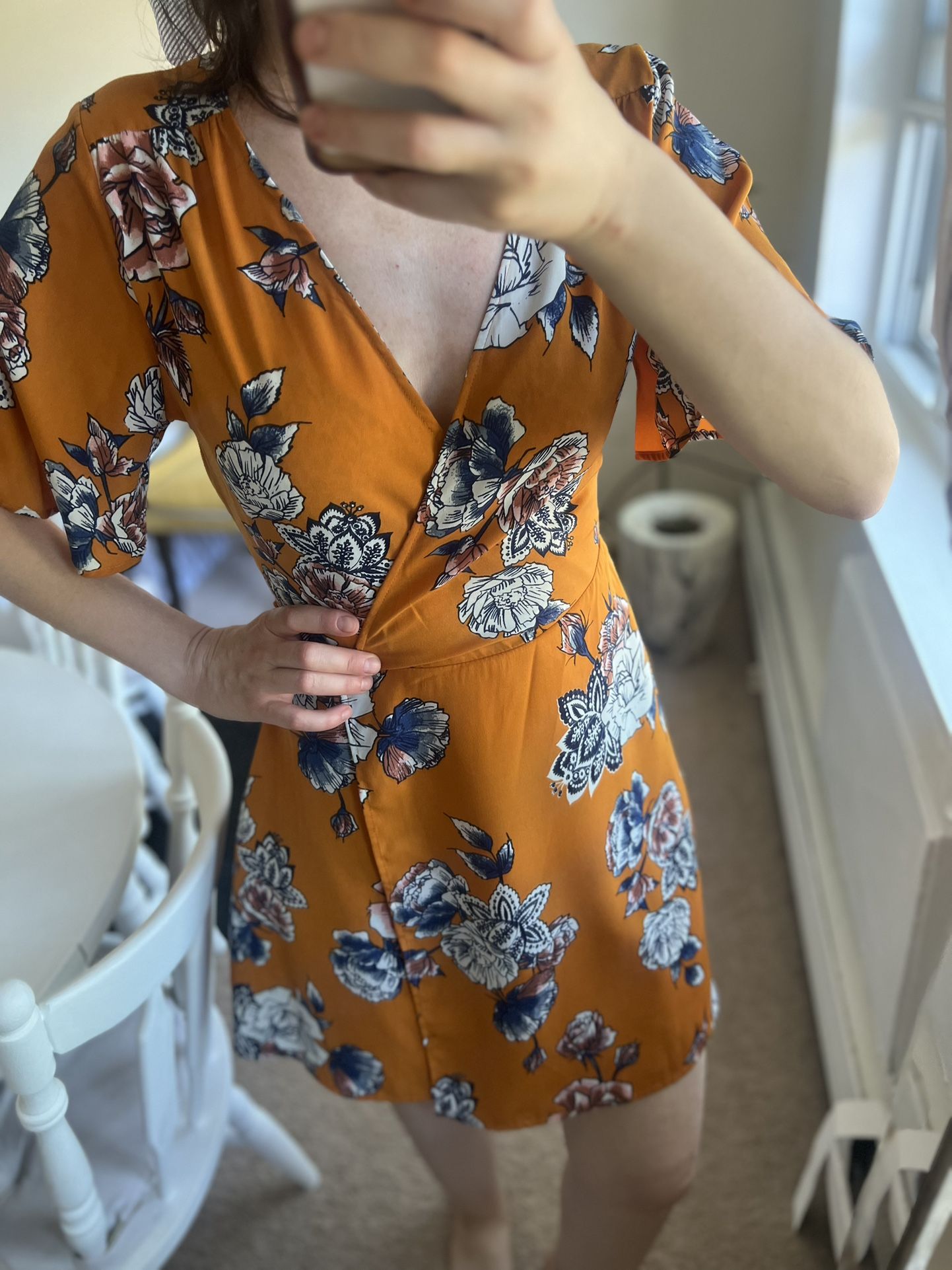 Medium Size Wrap Dress