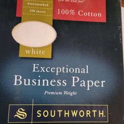 Top Quality 100% Cotton Printer Paper Laser, Ink Jet Or Printer 