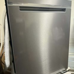 Stainless steel Whirlpool dishwasher