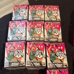 2020-2021 NBA Mosaic Blasters Lot