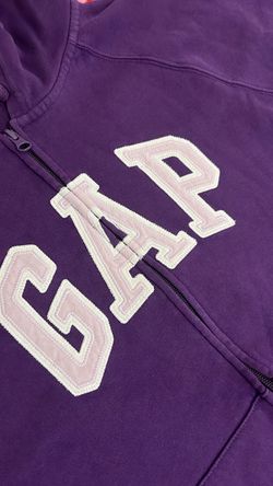 Purple Gap zip up hoodie