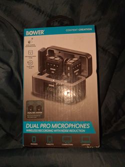 Bower Dual Pro Microphones