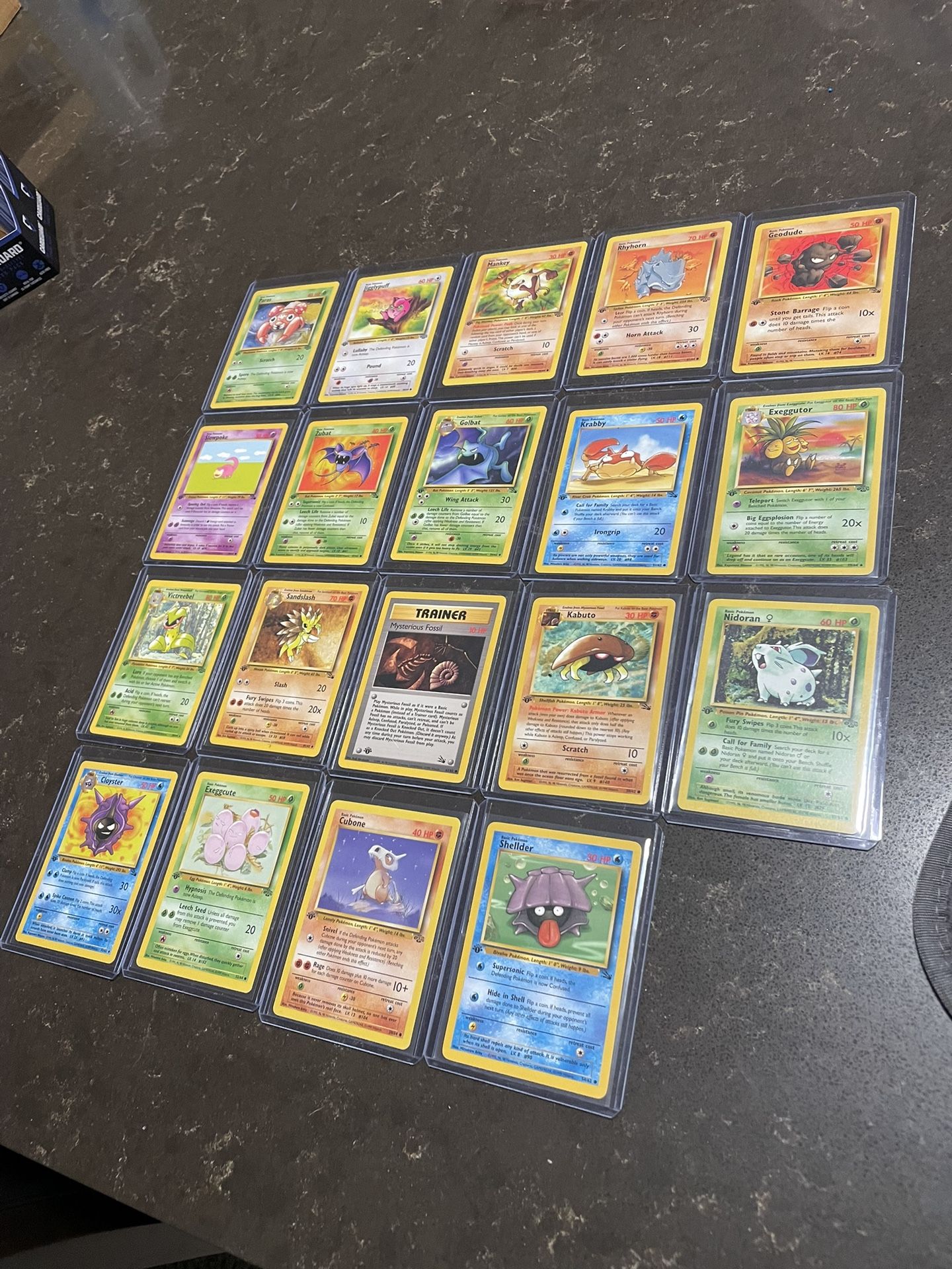 Vintage 1st Edition Pokemon Cards
