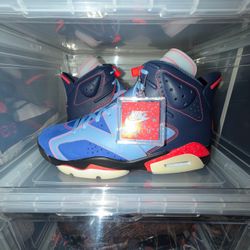 Awake Jordan 6s BlueBerry