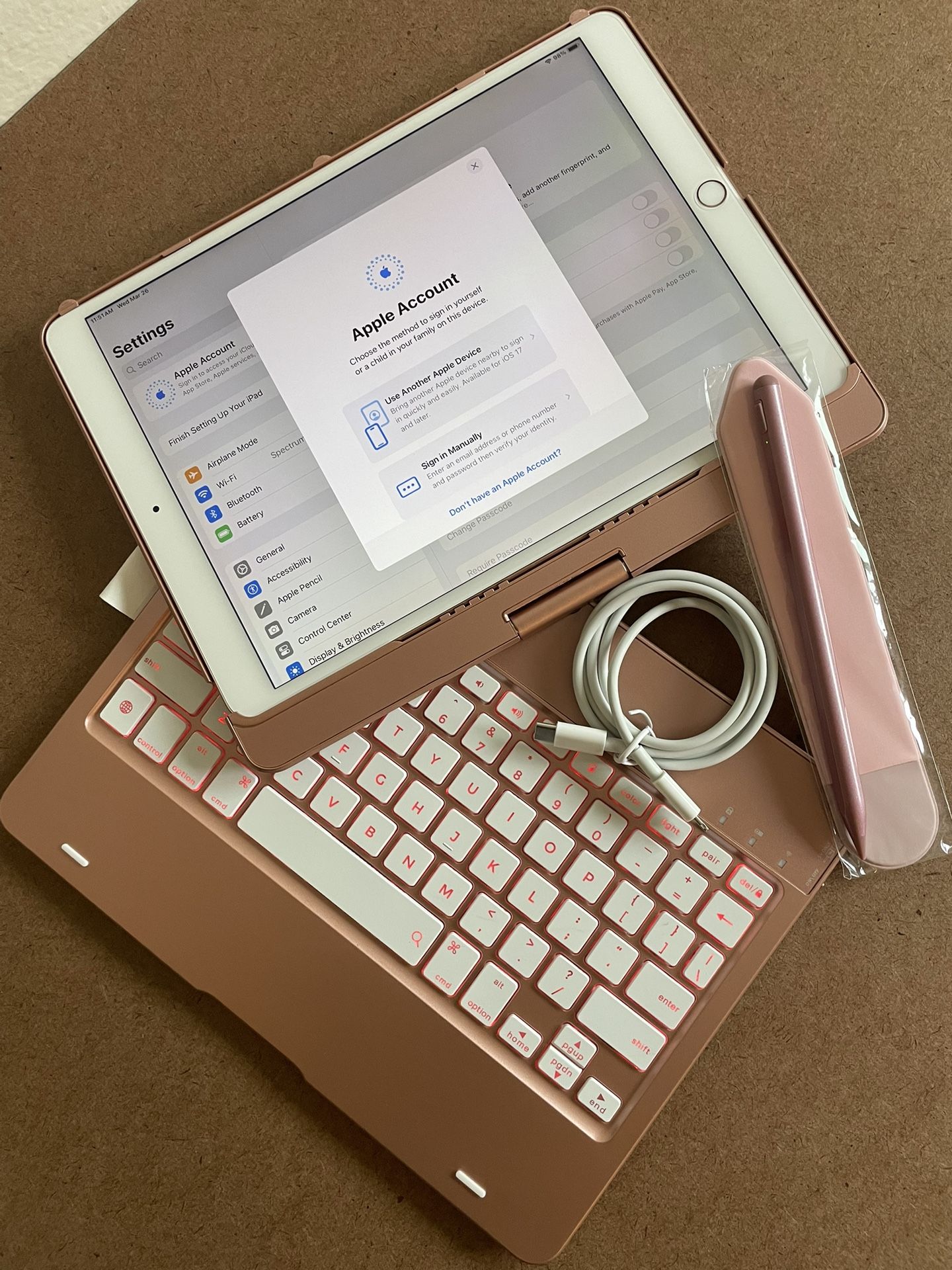 iPad Air (ローズゴールド) 256GB + Apple Pencil iPad Air (ローズゴールド) 256GB + Apple Pencil Apple iPad Air 11