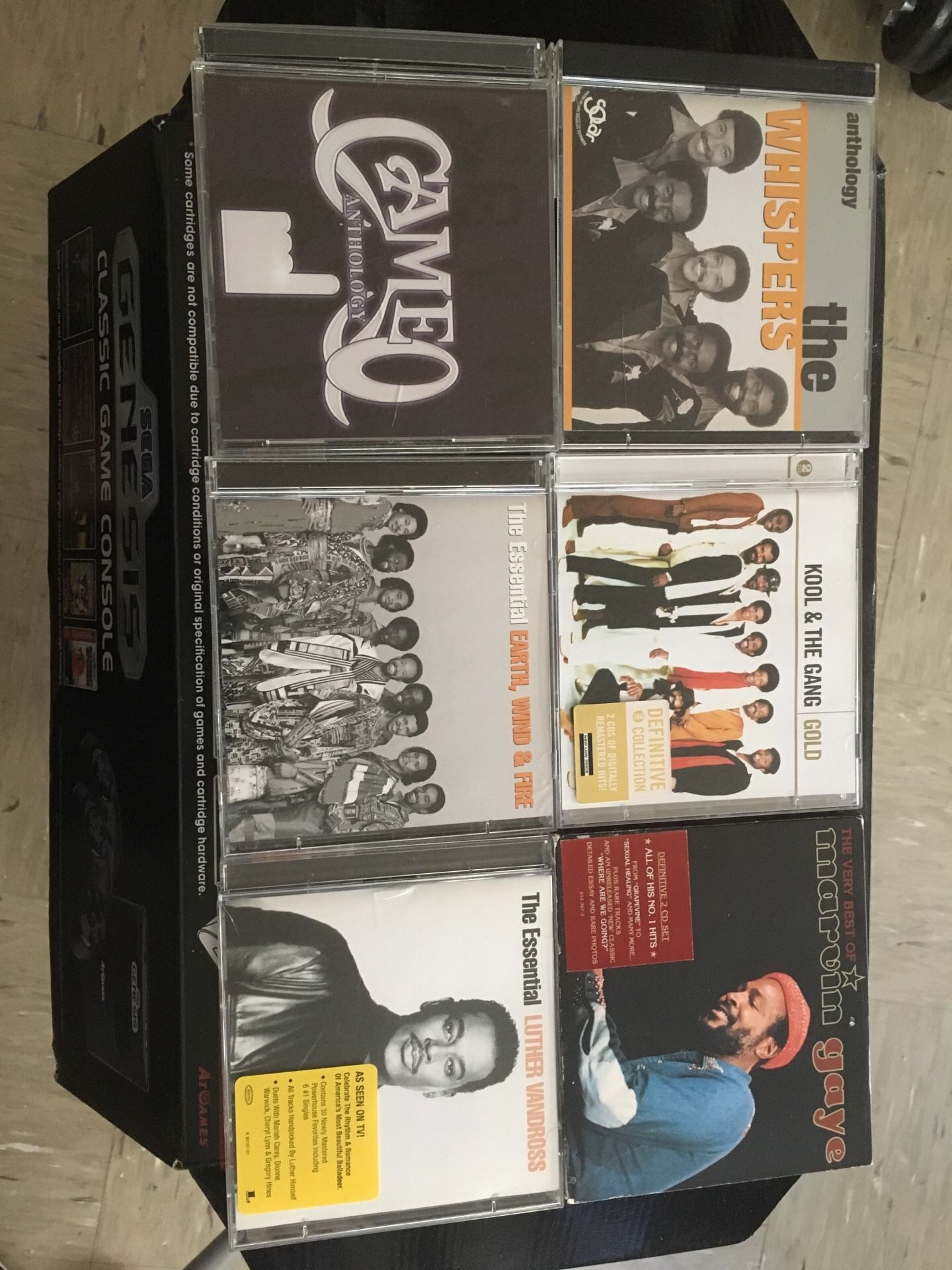 A great R&B collection from some great artists for sale.