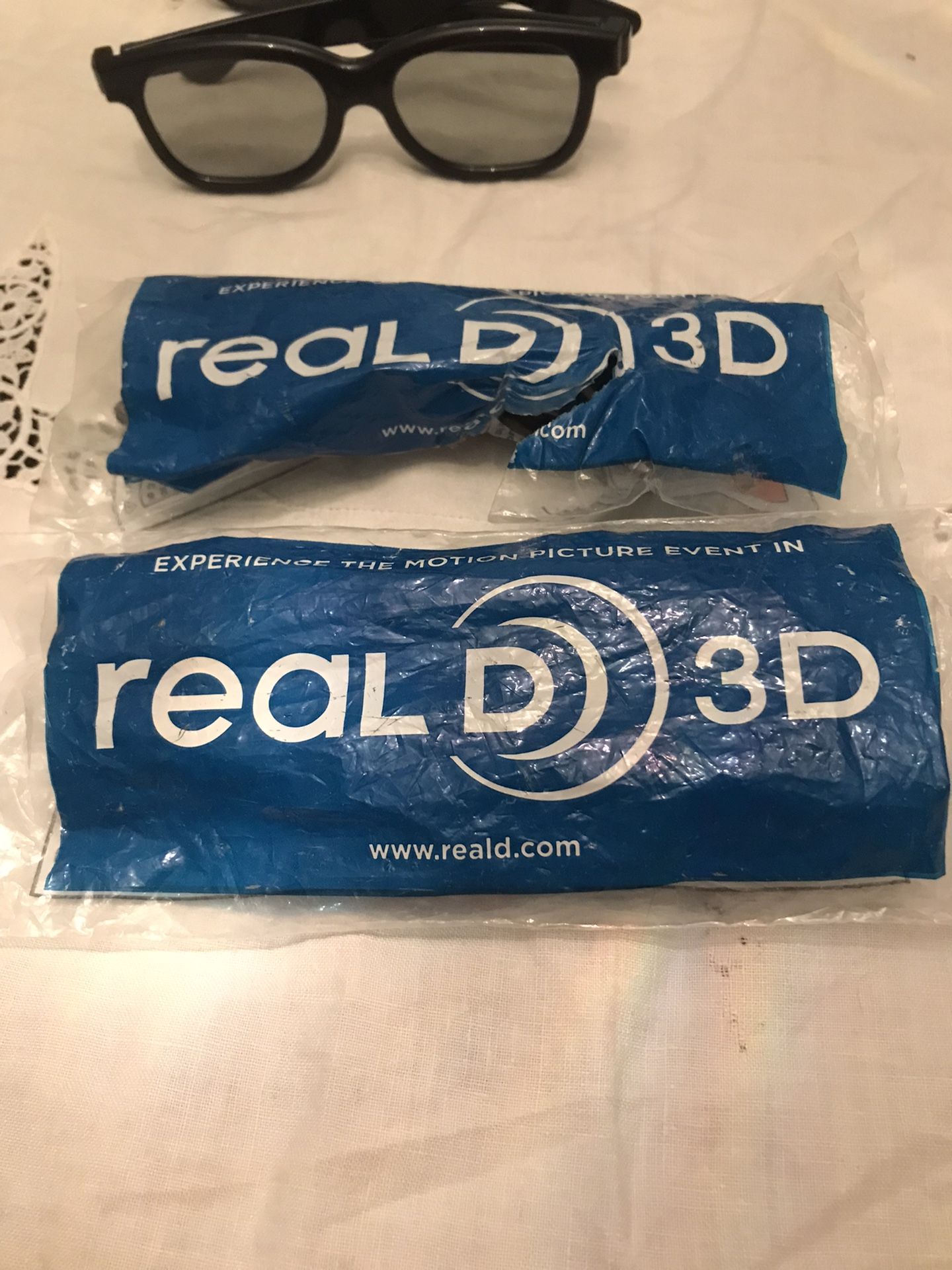 real D 3D & IMAX 3D Movie Theater Glasses Lot 7 count