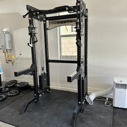Vesta Fitness PRO SERIES 2-1 Ultimate Half Rack Functional Trainer/Gym Equipment/ Home Gym/ Fitness/ FREE DELIVERY 🚚 