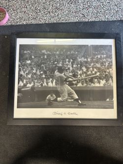 Mickey Mantle Framed Picture 36x28