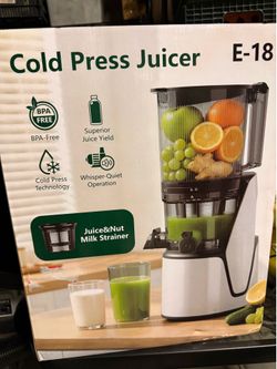 Juicer Machines, 3-in-1 Cold Press Juicer with 6.5" Extra Large Chute, 100oz Large Capacity