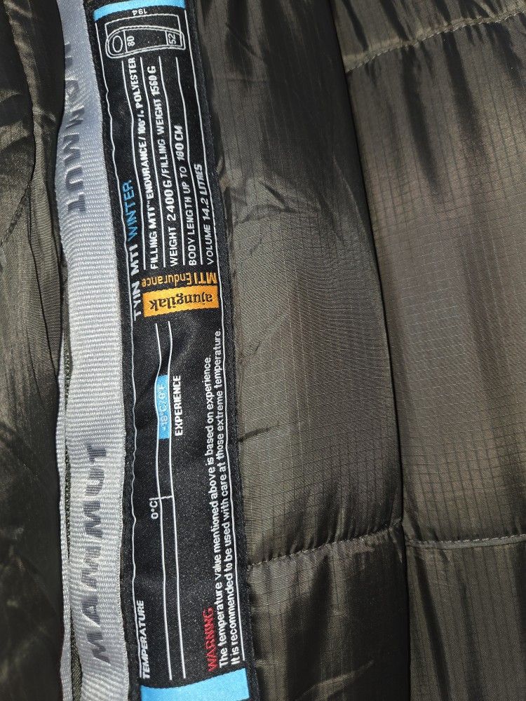 Mammut Tyin MTI Winter sleeping bag