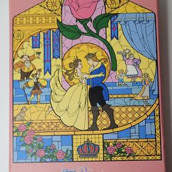 Disney Beauty and the Beast Stained Glass Boxed Set Pins