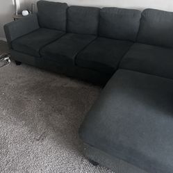 Gray Sectional Couch 