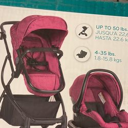 New Never Open PINK stroller